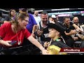 🇲🇽 LA RAZA CON BRIAN CASTAÑO 🇦🇷 CELEBRATING WITH FANS AFTER CONTROVERSIAL DRAW vs JERMELL CHARLO