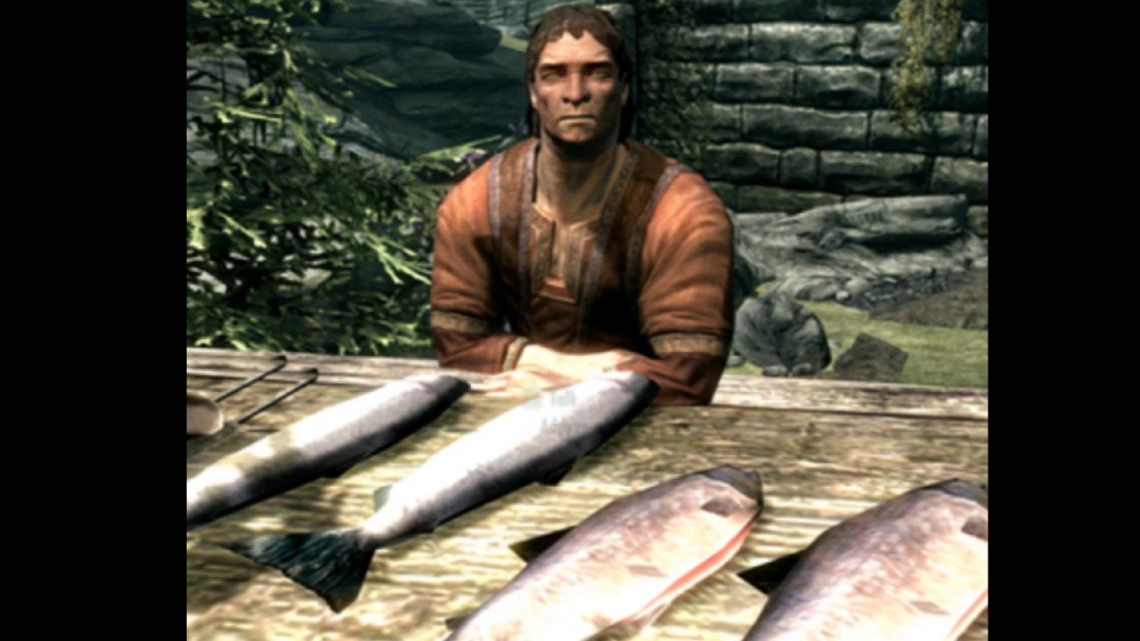 Skyrim Fresh Fish YouTube