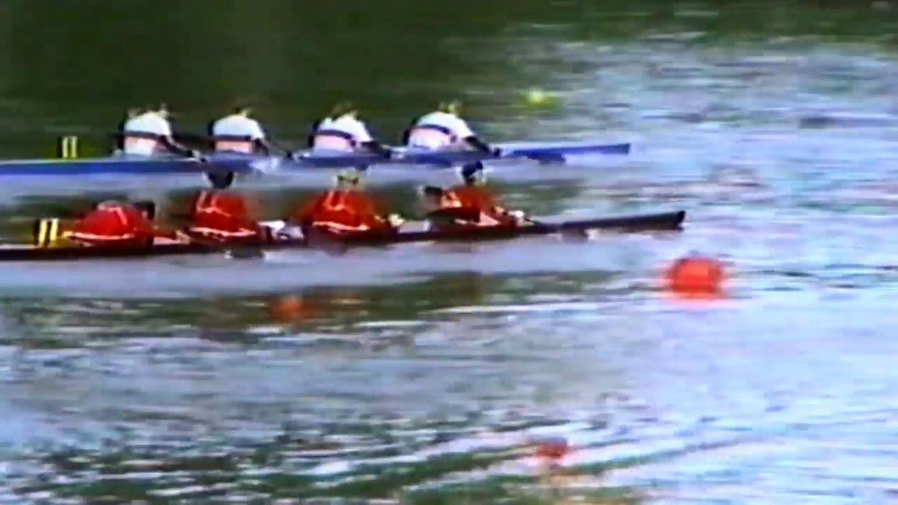 1991 Kanu Regatta Duisburg, at 21st-23rd June, Woman's K-4 500m Final.