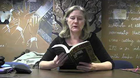 Sarah Browning, reading her poem from Al-Mutanabbi...