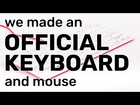 You can now get the official Raspberry Pi keyboard and mouse