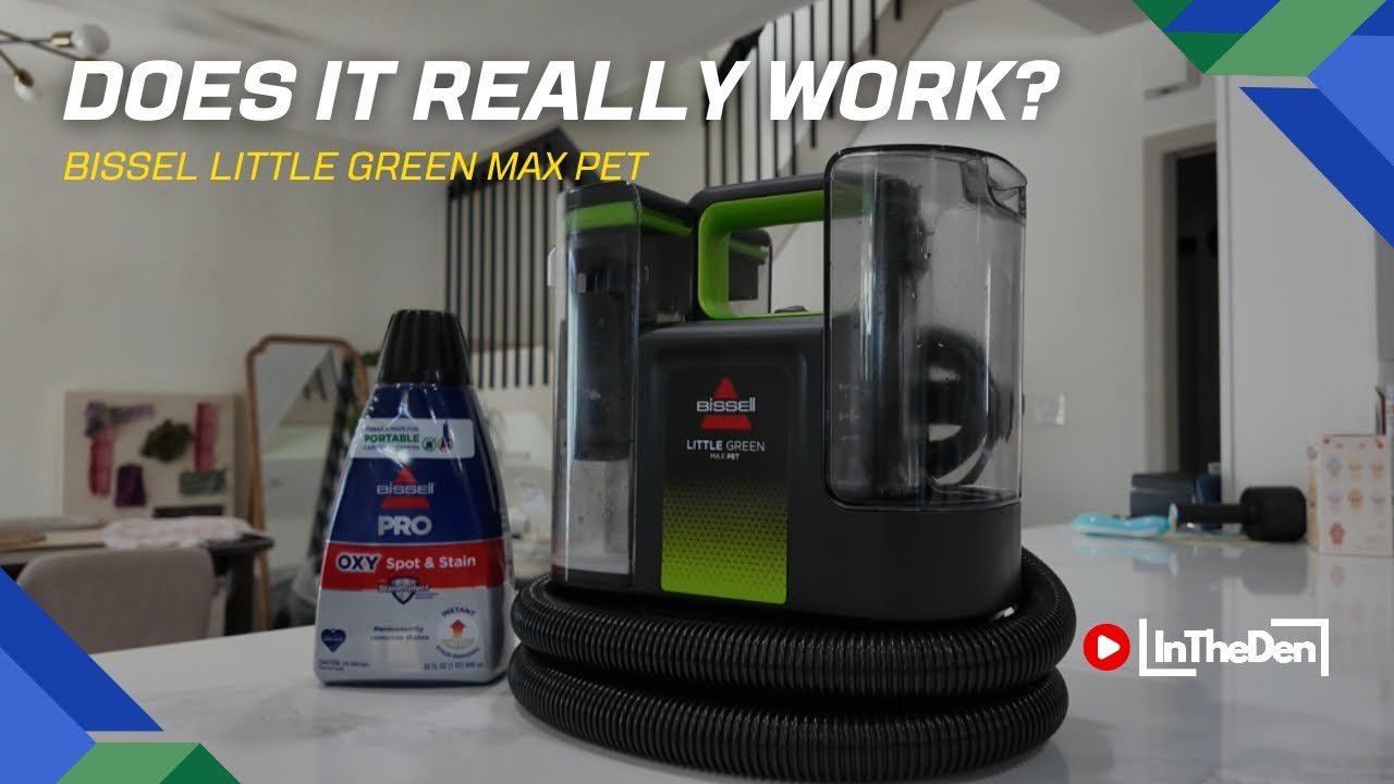 How to Use the BISSELL Little Green Max Pet (3860) | Full Review & Demo