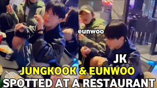 Bts Jungkook Spotted With Eunwoo And 97 Liners At A Restaurant In Seoul 2023