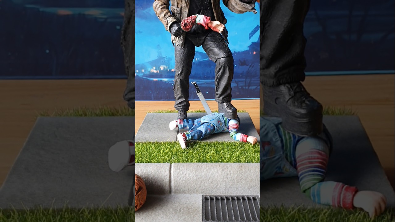 Jason Destroys Chucky | NECA Horror Figure Setup