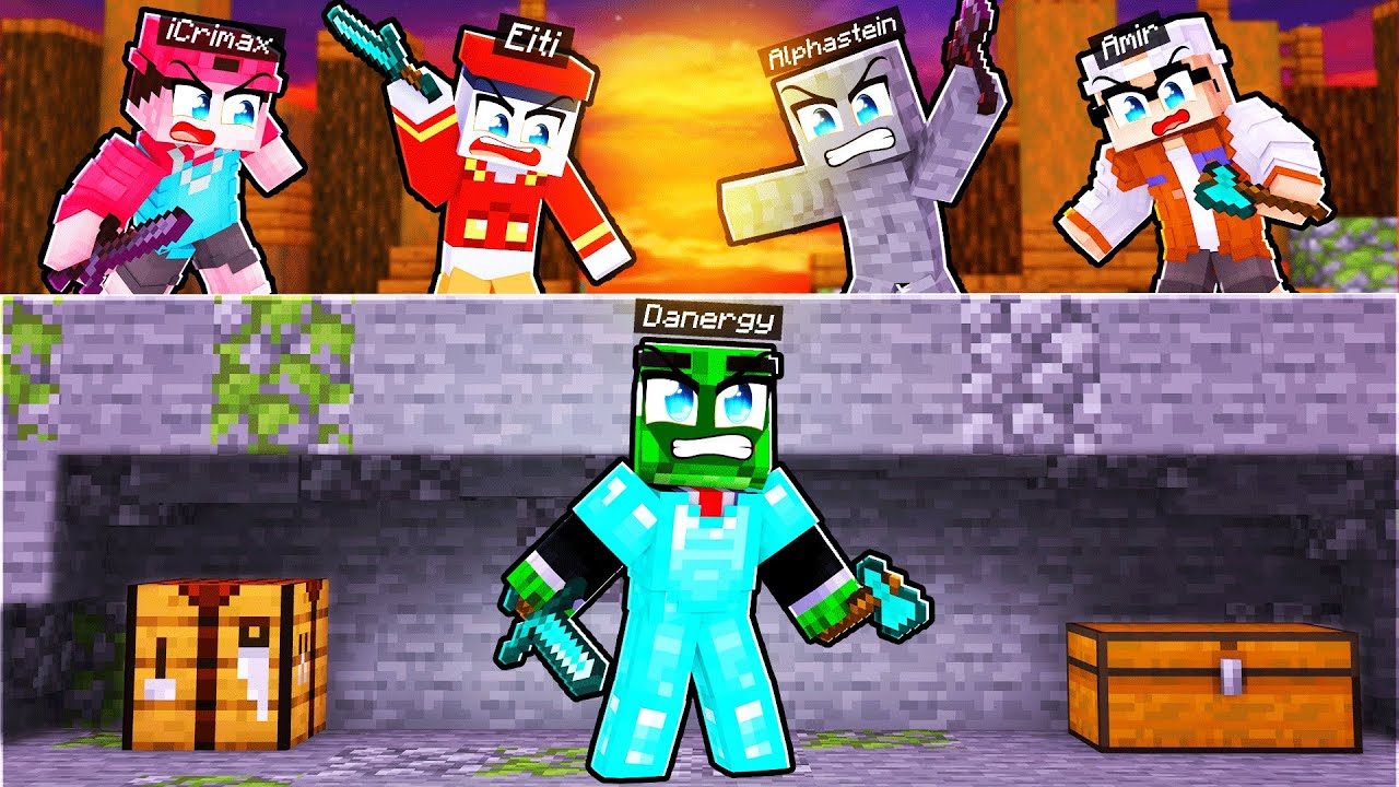 ICH KÄMPFE ALLEINE GEGEN ICRIMAX KÖNIGREICH!! (Minecraft Risiko)