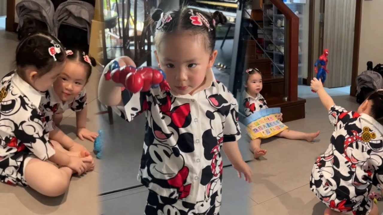 พี่วาถือสไปเดอร์แมนมา แวะดูโรเจอร์ด้วยพี่วารักสัตว์ค่ะ