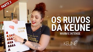 Os ruivos da Keune - Todas as tintas ruivas da Keune