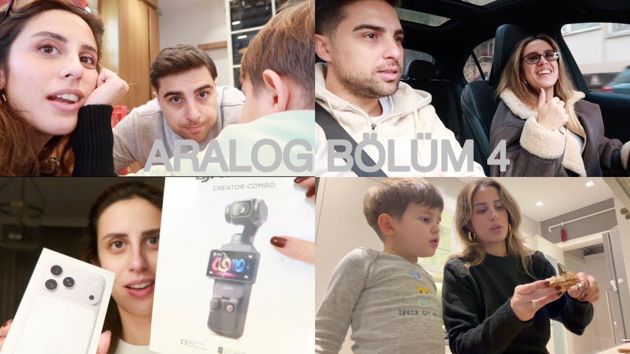 ARALOG BÖLÜM 4 | yeni telefon, kamera, alışveriş, kavga, mutfak