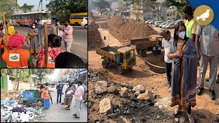 Mayor inspects GHMC sanitation drive in Old city Hyderabad