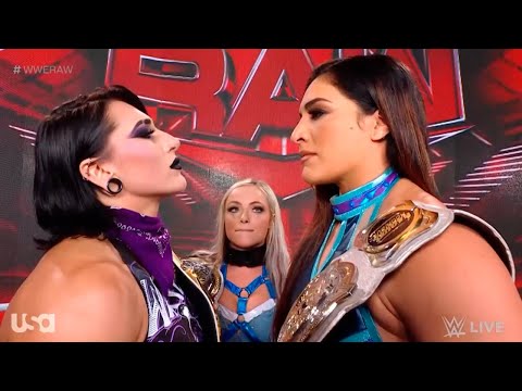 Rhea Ripley confronts and attacks Raquel Rodriguez - WWE RAW 7/17/2023