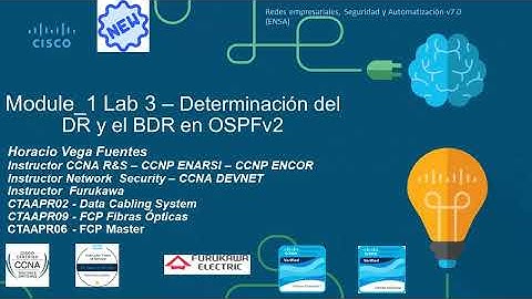 Lab 3 – Determinación del DR y el BDR en OSPFv2