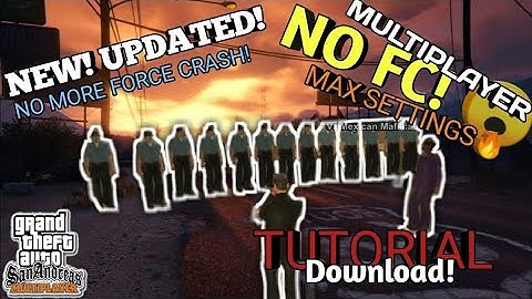 Samp apk universal NO CRASH | NO FC ALL SERVERS!!