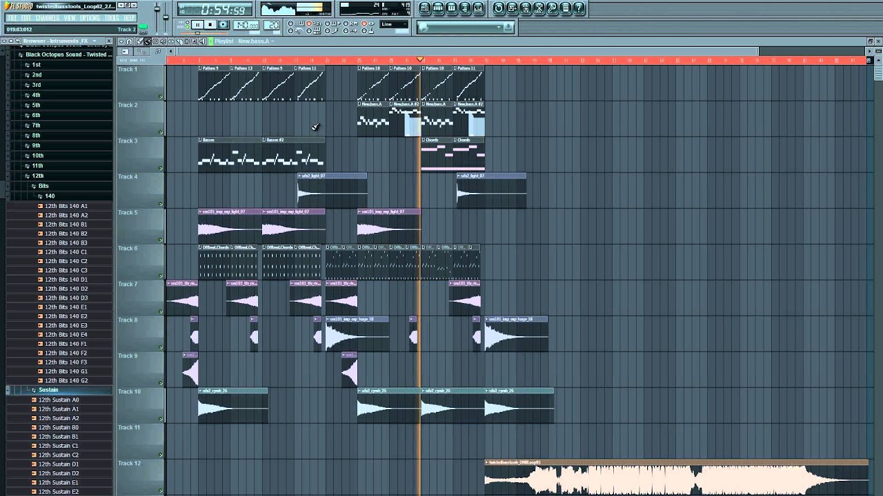 Neuro Bass Tools - Dubstep & Dnb samples & FLP - Black Octopus Sound