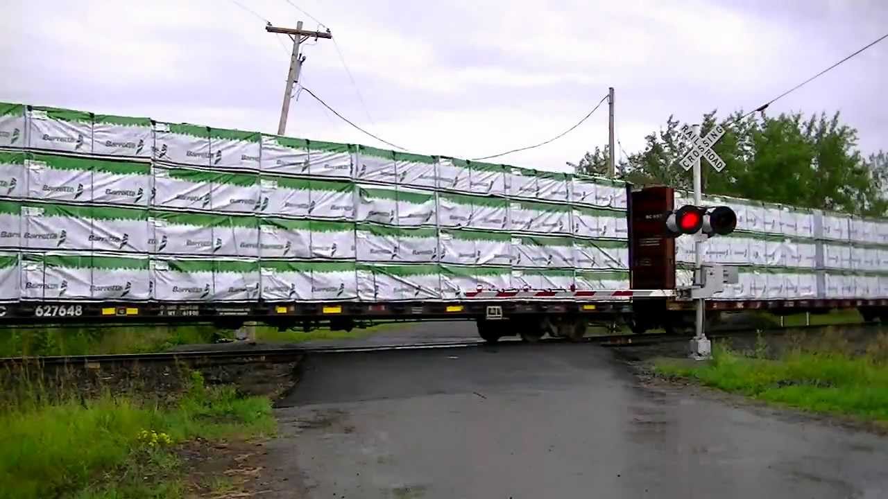 CSX Q620 Approaching DeKalb Jct, New York With AC6000CW Leading. June
