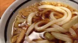 讃岐釜揚げうどん　丸亀製麺　肉汁つけうどん