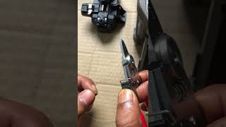Fiber Optic Cable Stripping and Preparation #telecom #fiberoptics #shorts