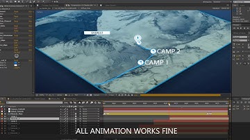 3D Map Path Builder (AE Displacement): Add Element on Path