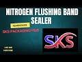 Nitrogen Flushing Continuous Band Sealer Machine