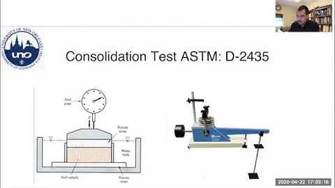 Geotechnical Engineering Testing Consolidation Test