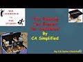 The CA Talk Show - &quot;Tax Planning, Tax Evasion, Tax Avoidance&quot; - Thin line of difference