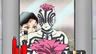 【鬼滅の刃】無惨にハゲにされる猗窩座【きめつのやいば・demon slayer・귀멸의칼날・あかざ・アニメ2期・遊郭編・MAD・アフレコ・堕姫・だき・ぎゅうたろう・宇随天元・5話】