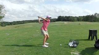 Holly McCann Golf Swing 5/15/2012 DTL (Before)