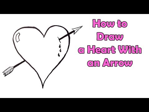 How to Draw a Heart With an Arrow (For Valentine's Day)