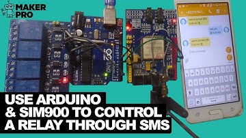 How to Use Arduino and a SIM900 to Control a Relay Through SMS