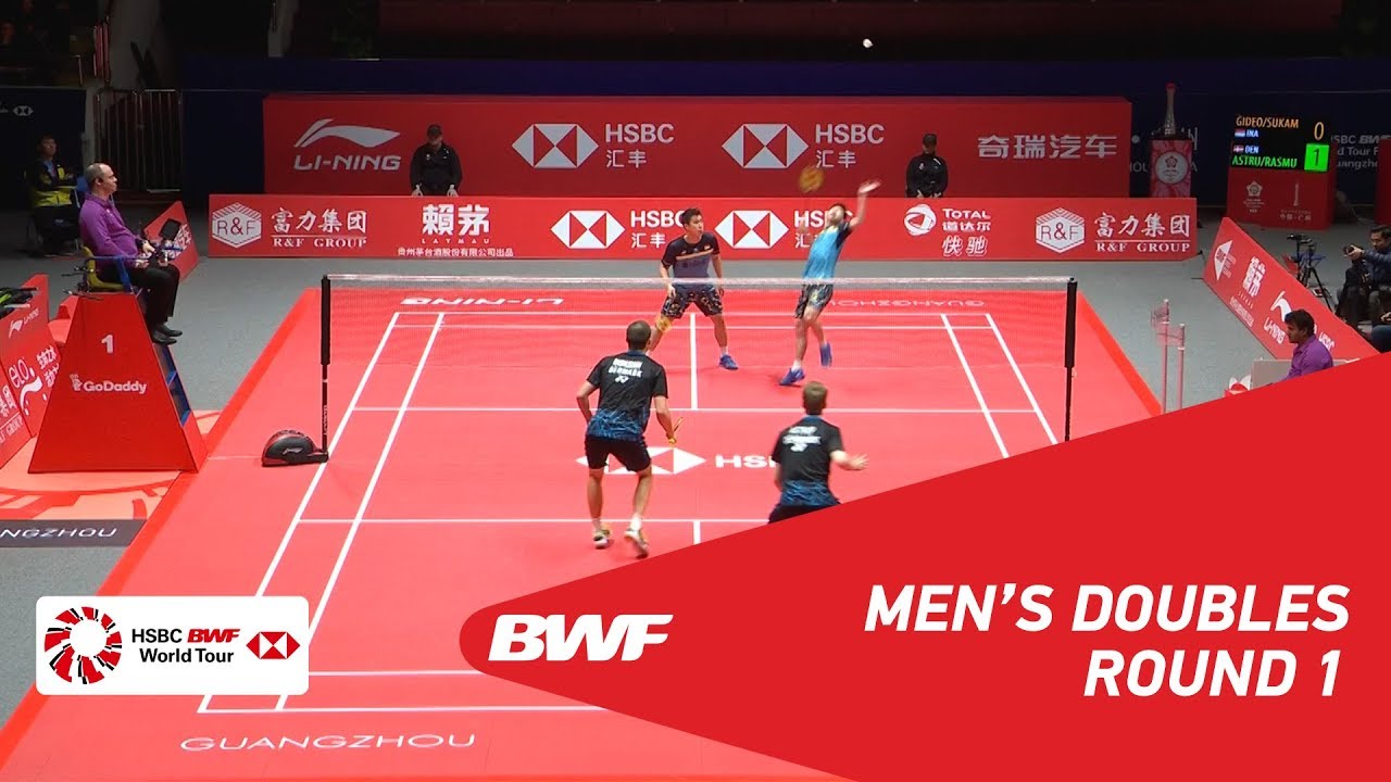 denmark open container law R1 | MD | GIDEON/SUKAMULJO (INA) vs ASTRUP/RASMUSSEN (DEN) | BWF 2018