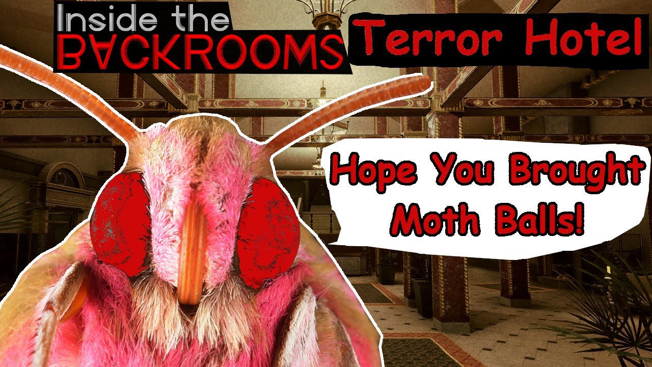 Getting Attacked By A Killer Moth Inside The Backrooms Terror Hotel