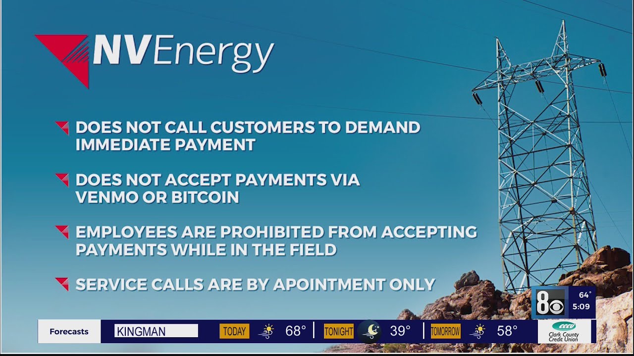 Avoiding NV Energy scams