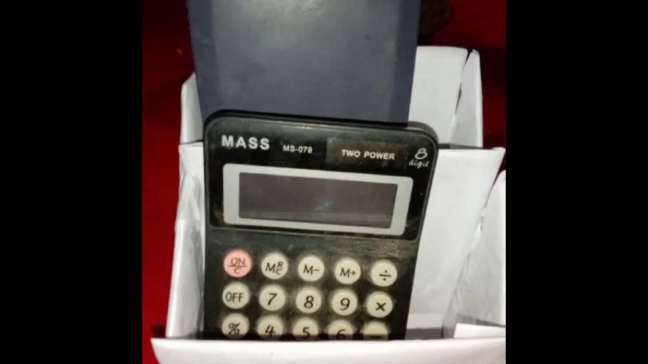 How to make a calculator stand YouTube