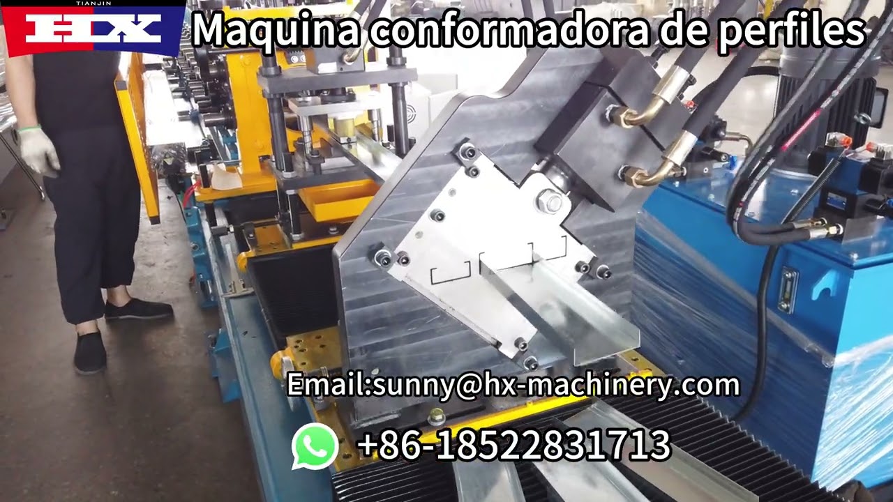 maquina conformadora de perfiles de drywall