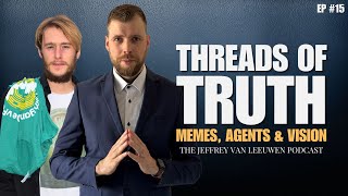 Kendall Schumann: Threads of Truth - Memes, Agents & Vision | EP #15
Kendall Schumann is a young man from Michigan in the Upper Midwest region of the United States. We explore his background, the Dawkins meme theory, the significance of truth, beauty, and goodness, as well as health, nutrition, and many other topics.
Thank you for listening.
*CONTACT LINKS:*
To come on the podcast, share feedback, ask a question, or reach out for any reason, visit: https://podcast.jeffreyvanleeuwen.com/p/contact/
*EPISODE LINKS:*
Kendalls YouTube Channel: https://www.youtube.com/@kendallschumann2413
Kendalls Sample of Me Song: https://www.youtube.com/watch?v=Wzcb2bNeay0
*OUTLINE:*
00:00 Intro
01:28 Early Memories
31:02 Different Times
37:50 Influences
51:52 Curiosity
01:02:57 Getting Stuck in Deep Thought
01:15:24 Defining Agents
01:33:33 Differentiating Agent and Vision
01:36:57 The Meme
01:47:40 Nutrition
02:01:48 Vitamin Recommended Daily Intake
02:05:37 Resistance Training
02:13:10 Mental Health & Problem of Emergence
02:23:21 Standing on Shoulders of Giants
02:41:55 Final Thoughts & Outro
*PODCAST LINKS:*
Podcast Website: https://podcast.jeffreyvanleeuwen.com/
Apple Podcast: https://apple.co/4lLpEXA
Spotify: https://spoti.fi/42kcOYy
YouTube Playlist: https://www.youtube.com/playlist?list=PLOv56NTjNAeK7cUVamIPioSCsr06-vSGG
RSS: https://podcast.jeffreyvanleeuwen.com/feed.xml
*SOCIAL LINKS:*
X: https://x.com/RealJvanLeeuwen
Patreon: https://patreon.com/JeffreyPvanLeeuwen Kendall Schumann: Threads of Truth - Memes, Agents & Vision | EP #15