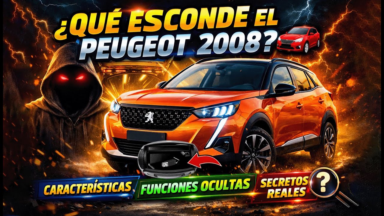 ¿Qué esconde el Peugeot 2008? 🚗 | Características, Funciones Ocultas y Secretos Reales