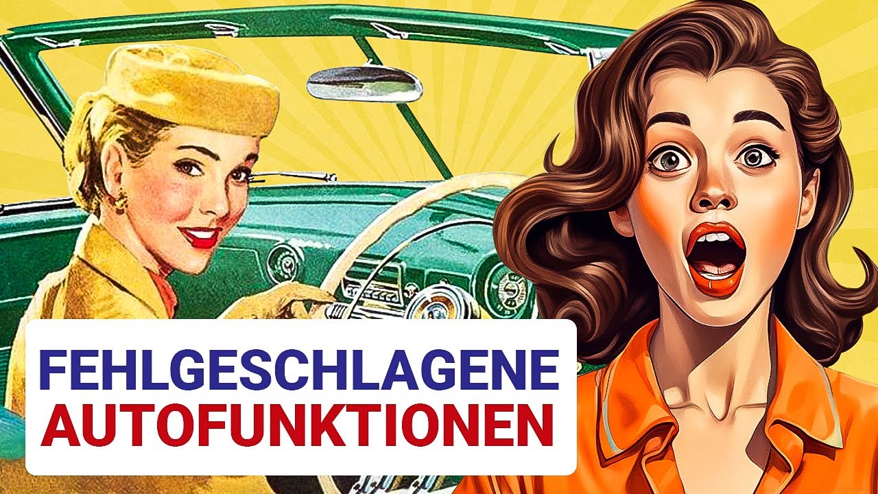 20 gescheiterte Auto-Funktionen im Laufe der Jahre