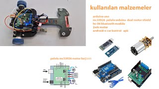 DIY Arduino Bluetooth Controlled Car with Pololu mc33926 motor driver shield #f1 #formula1