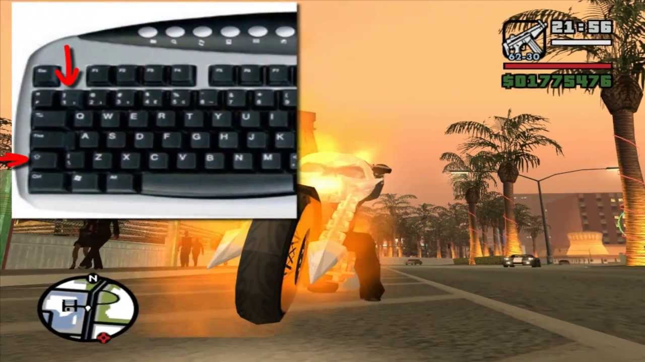 Como jogar com o mod Motoqueiro Fantasma no GTA San Andreas (PC) 