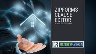 Details The Awesomeness of Zipform's Clause Editor Update