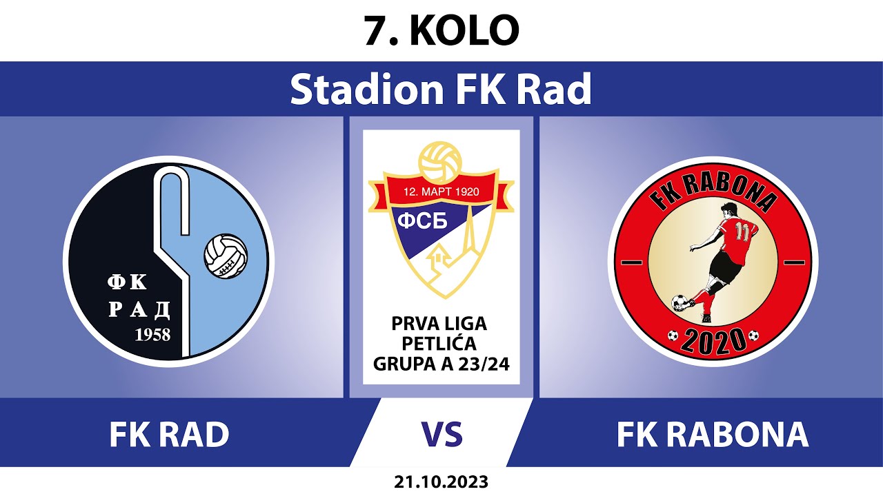 FK Rad 2011 - FK Rabona 2011