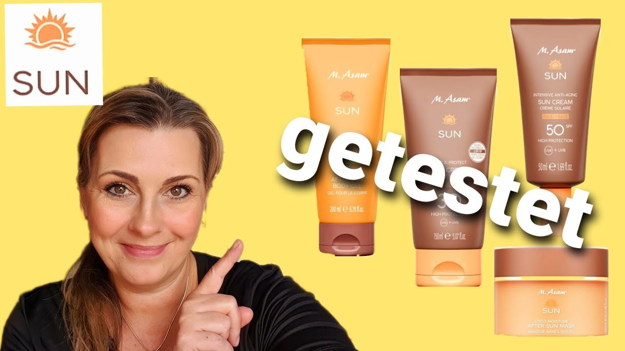 Asambeauty Sonnenschutz | Anti Aging | Sun Pflegelinie | Test