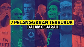 7 PELANGGARAN TERBURUK DALAM SEJARAH SEPAK BOLA