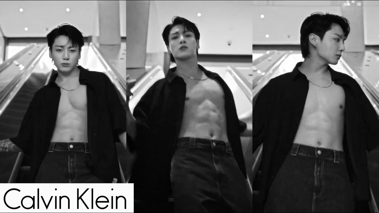 JUNGKOOK New Calvin Klein 2024 Ad Campaign - YouTube