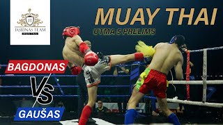 Augustas Bagdonas vs Chavieras Gaušas Muay Thai | UTMA 5
