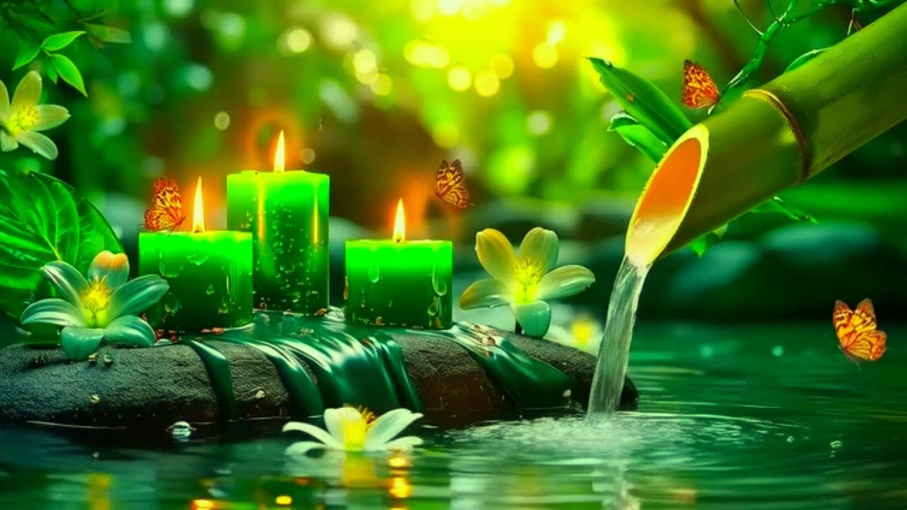 Tranquil Garden Ambience | Relaxing Music for Stress Reduction & Mindful Rest