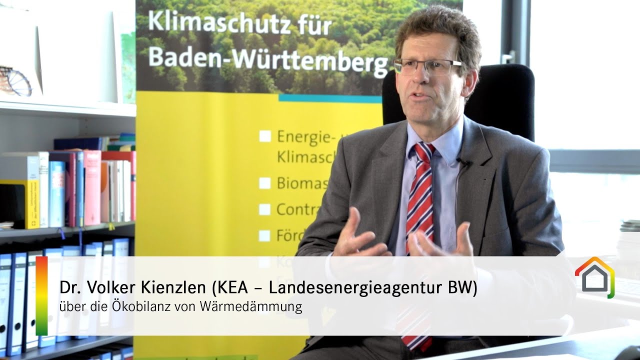 Ökobilianz von Wärmedämmung - Dr. Volker Kienzlen
