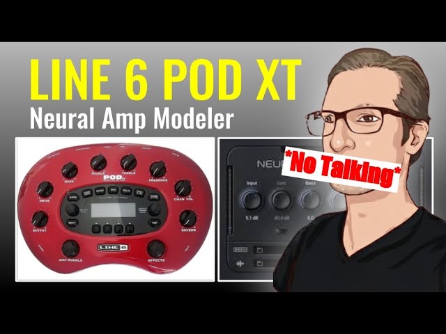 Line 6 Pod XT Profiles On Neural Amp Modeler *No Talking Demo