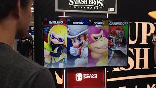 Super Smash Bros. Ultimate demo at Best Buy in Dallas #3