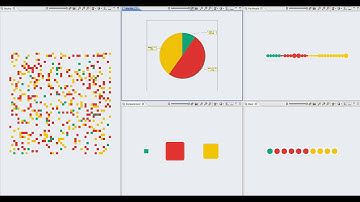 SIR Agent-Based Model with different display