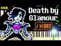 UNDERTALE - DEATH BY GLAMOUR - Piano Tutorial